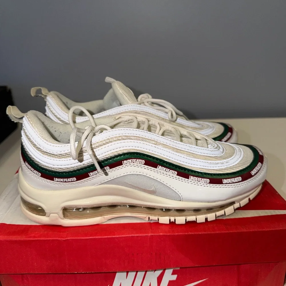 Nike Air Max 97 Cream and Black Sneakers
